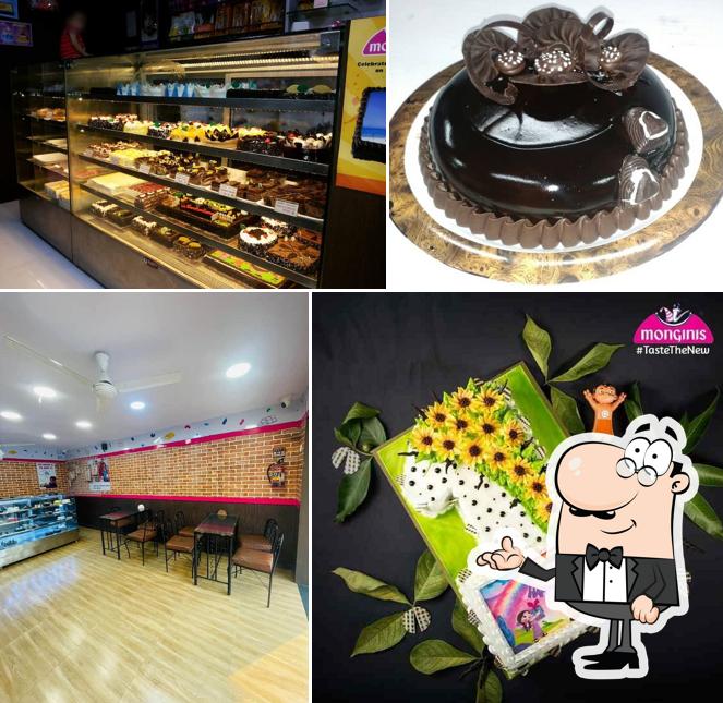 The interior of Monginis