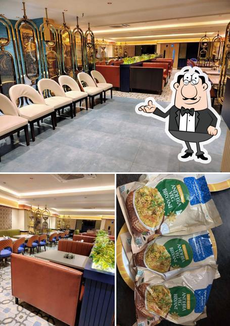 The interior of Nandhini Deluxe