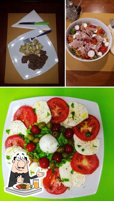 Platti al Bar Osteria Enea