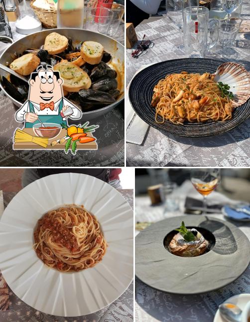 Spaghetti alla bolognese al Chiosco Blu
