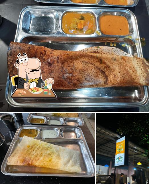 Among various things one can find food and interior at Santhosham Dosa Point