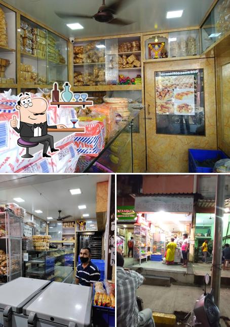The interior of Shree Siddhivinayak Hindu Bakery