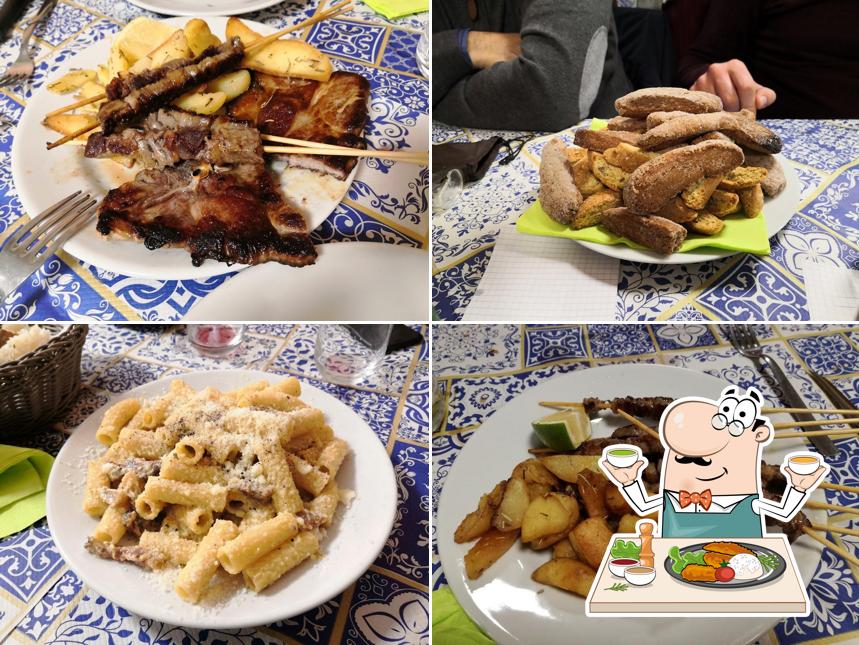 Cibo al Trattoria Il Baffone