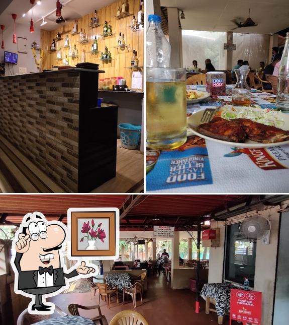 The interior of Asma Restaurant