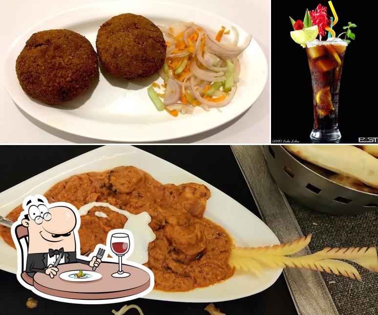 The photo of food and alcohol at Baburchi Restaurant