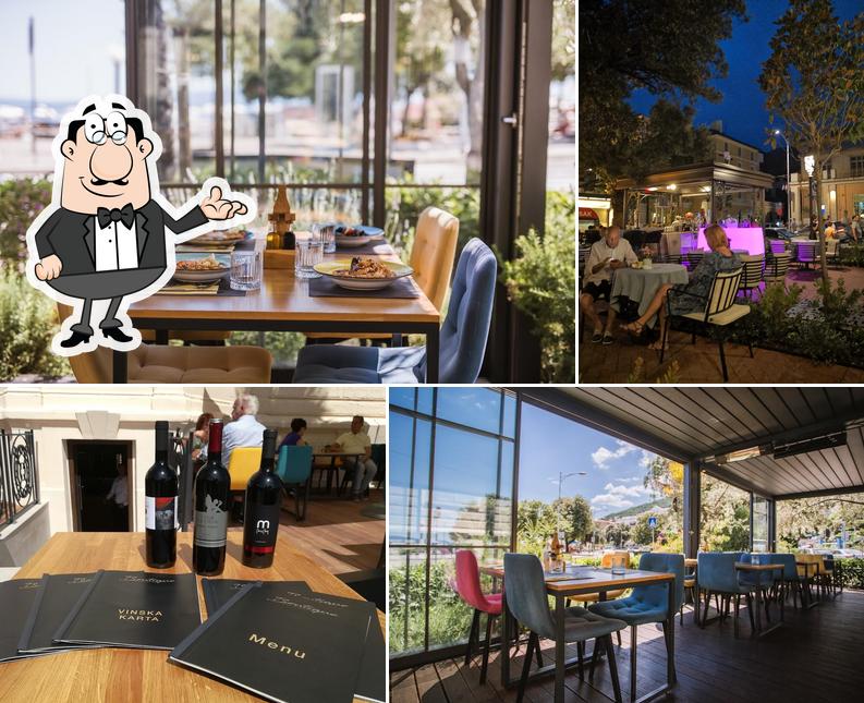 Gli interni di Boutique Restaurant