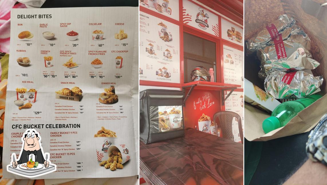 Meals at Canadian Fried Chicken