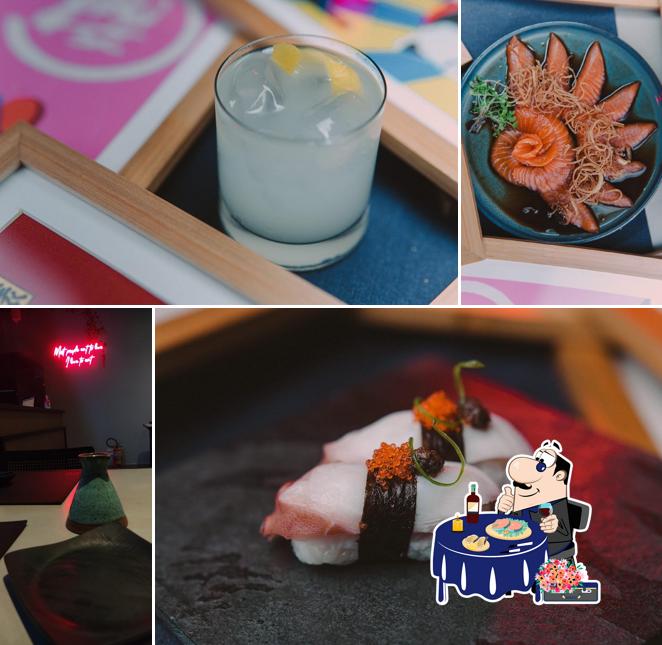 Sashimi em Go Sushi Bar