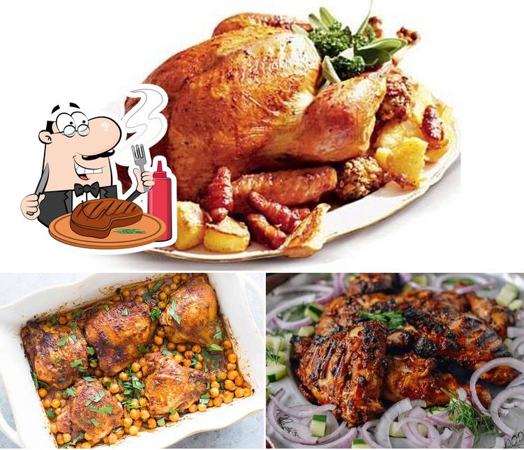 NonVeg Cafe serves meat dishes