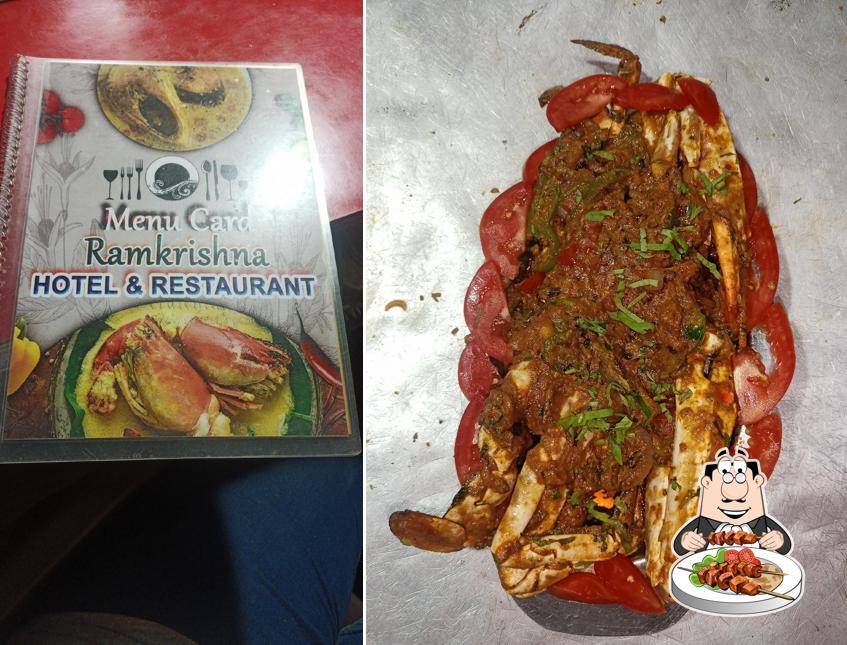 Meals at Ramkrishna Hotel and restaurant
