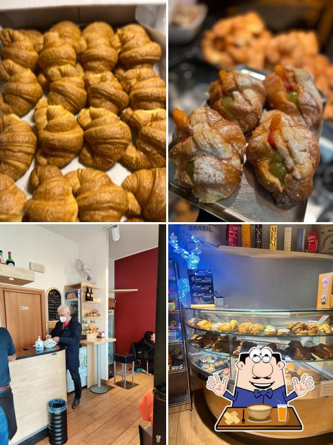 La immagine di cibo e interni da "il Mio Bar"