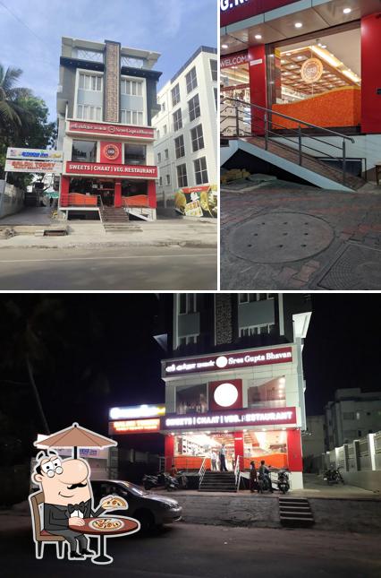 The exterior of Sree Gupta Bhavan - SgB