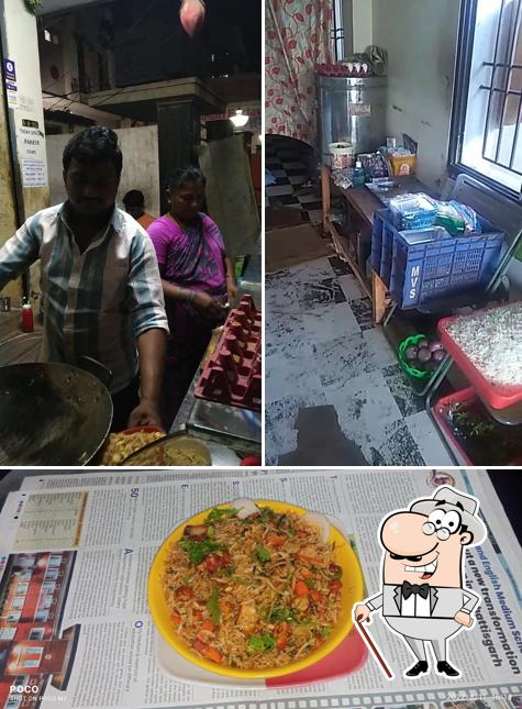 Take a look at the picture showing exterior and food at Sri Parameswara Noodles