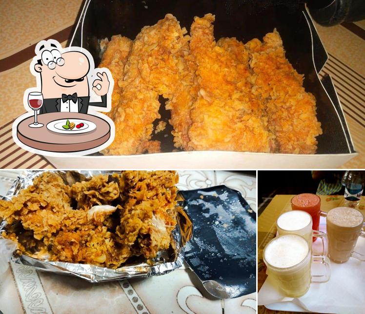 This is the image displaying food and beverage at Al Baik Fast Food @kurla