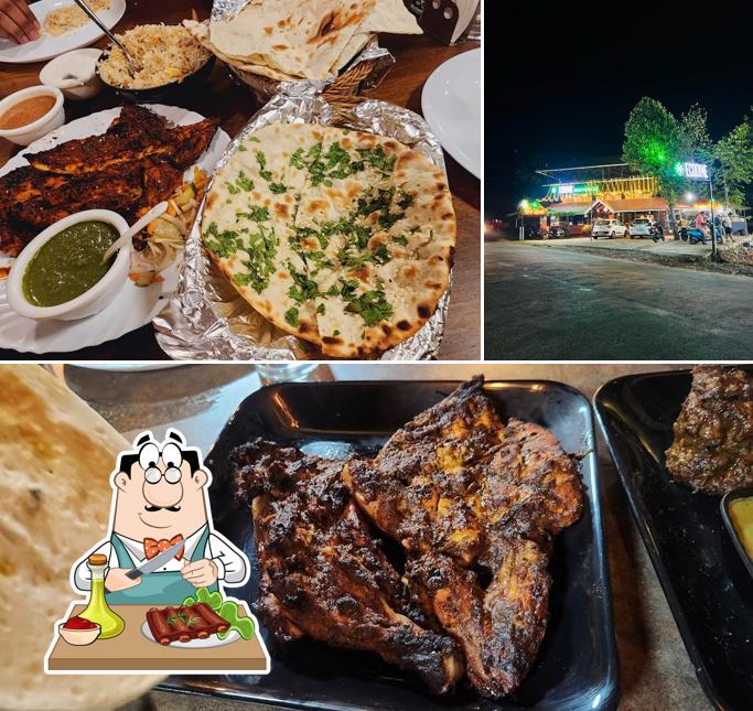 Baby back ribs at Ecodine Restaurant