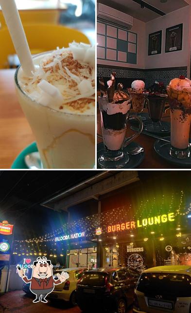 The picture of food and exterior at Falooda Nation Muvattupuzha