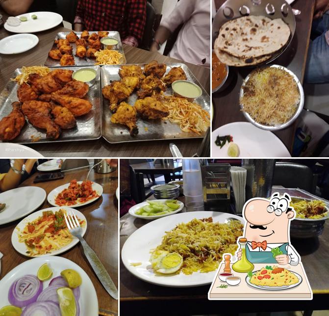 Food at Hyderabadi Spice
