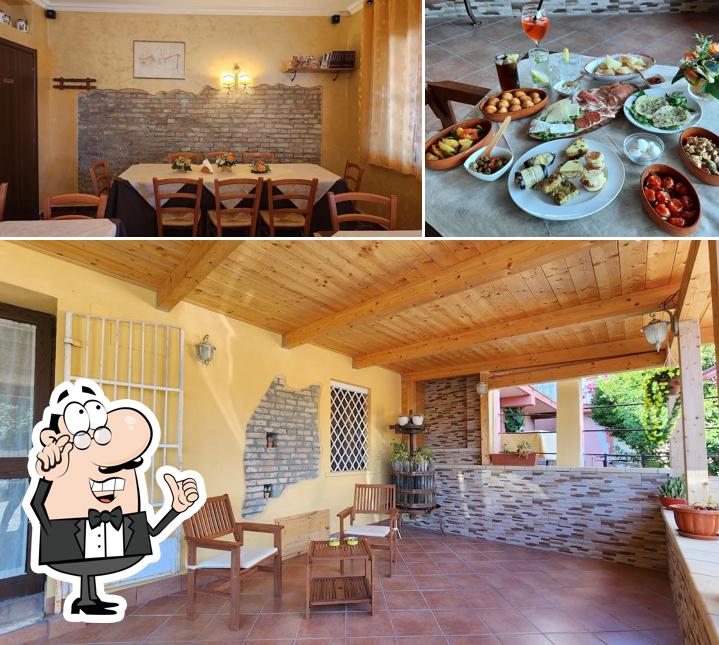 Gli interni di L'Antica Bottega