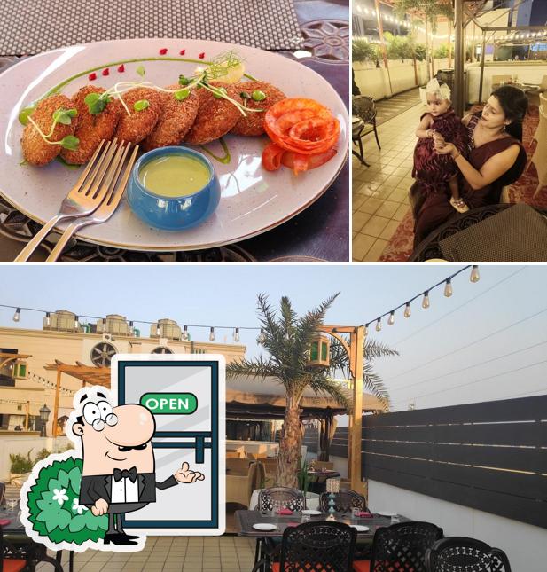 Enjoy the view outside Noon Mirch Rooftop Restaurant & Premium Fine Dine