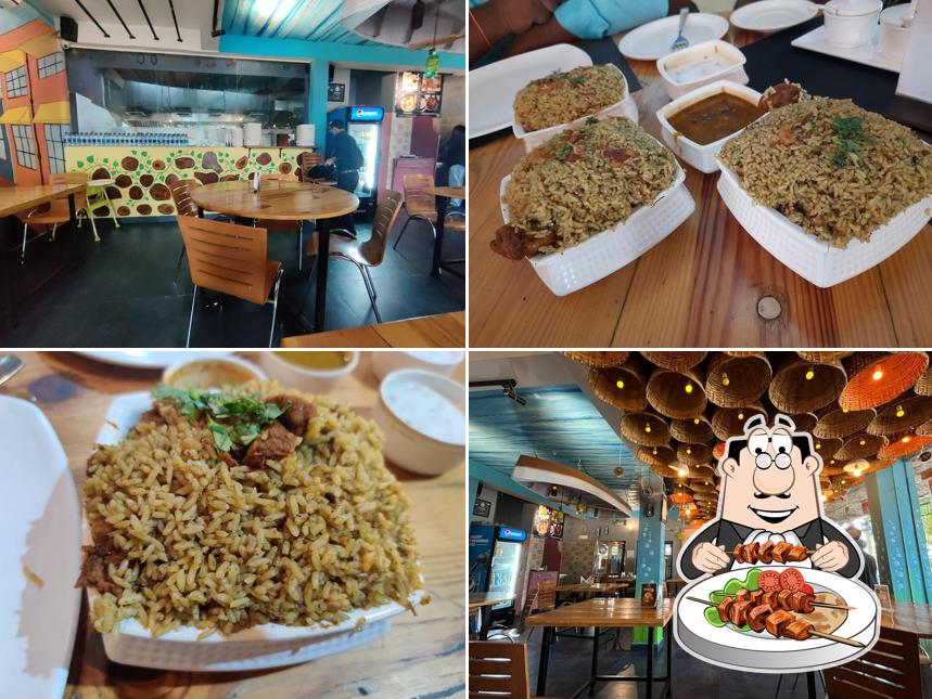 Food at Pondy Parottas