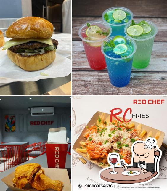 Food at Red Chef