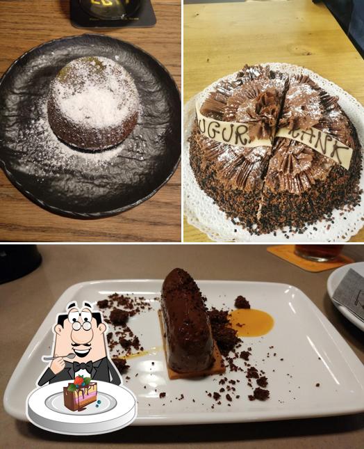 Torta al cioccolato al EDIT Torino Pub e Garden