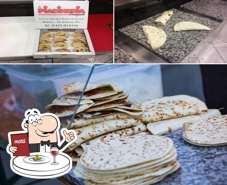 Cibo al La Piada di Stefano