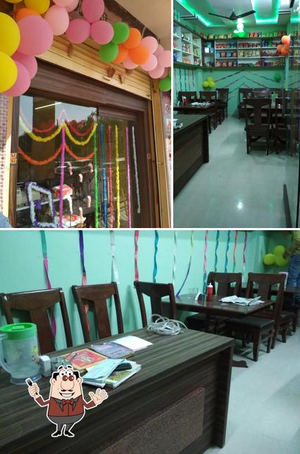Check out the picture showing food and interior at Moomal DAAL BATI RESTAURANT
