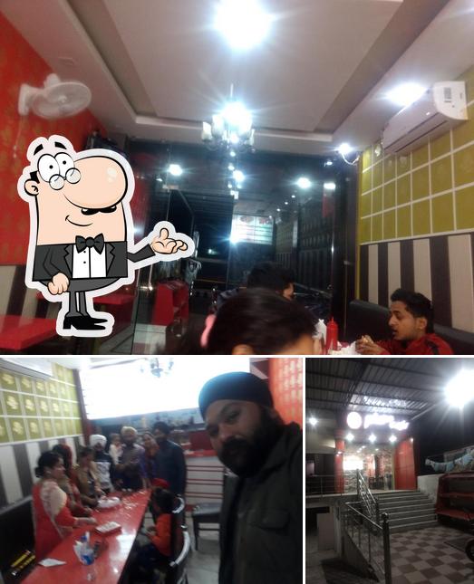 The interior of Pizza Cafe