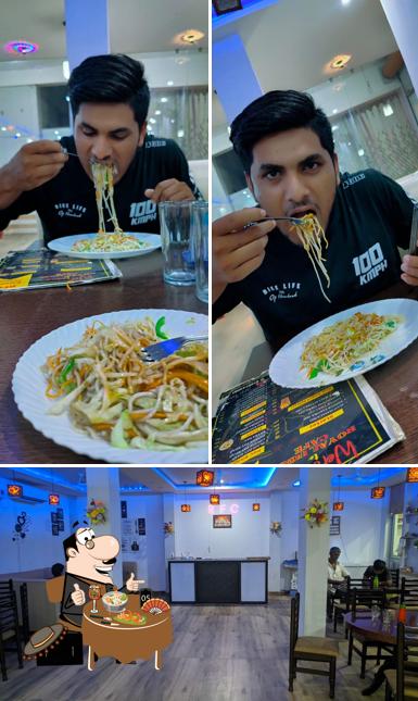 The picture of food and interior at Royal Food Cafe (RFC)