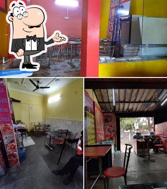 The interior of Zaika Chicken Biryani Centre Main Branch