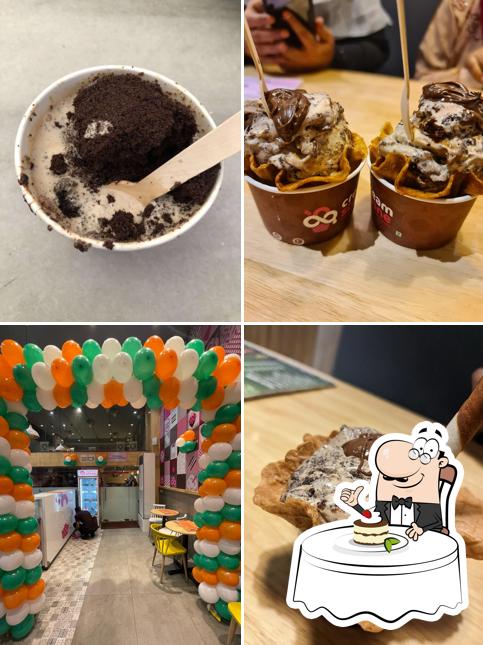 Tiramisu at cream stone Mount Road