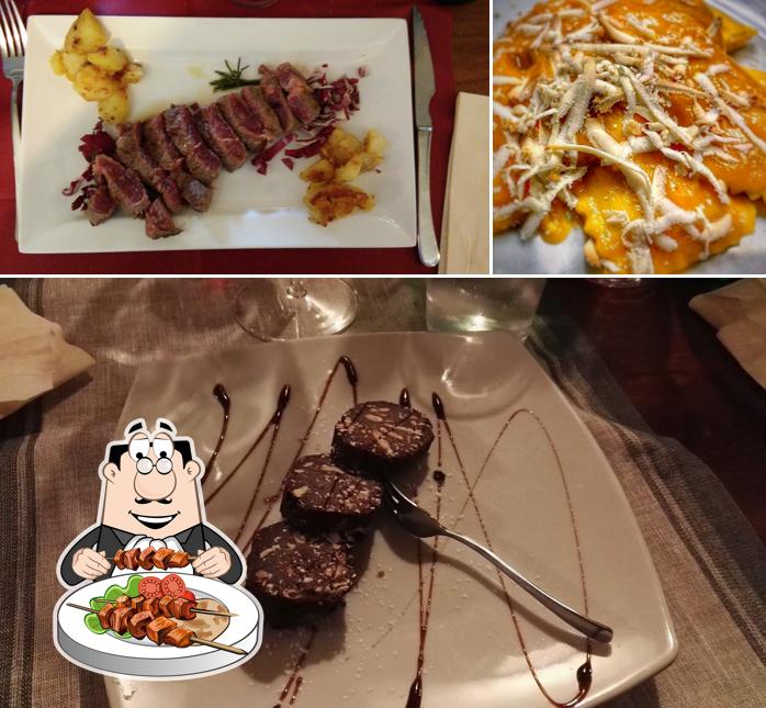 Platti al Trattoria la Bassa
