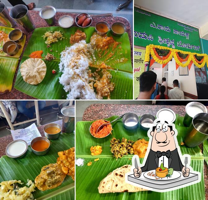 Food at Udipi Shri Krishna Boarding