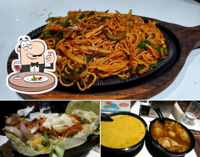 Food at Wok On Fire