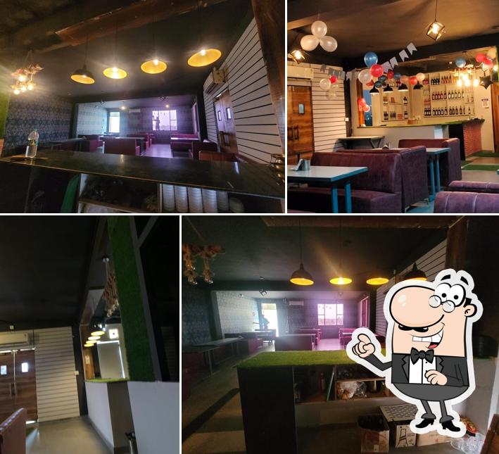 The interior of Bindass Hotel Bar & Restaurant