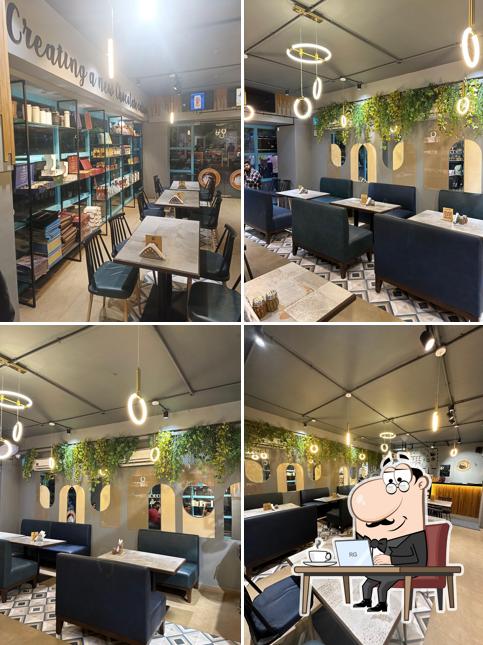 The interior of The Chocolate Room VIP road (cafe and cake shop)