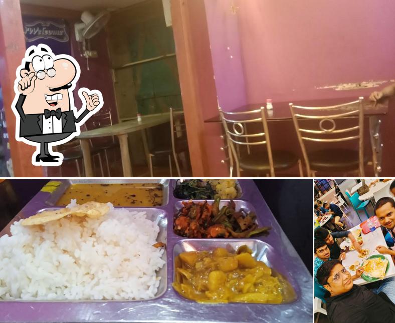 This is the image displaying interior and food at Come 'N' Eat