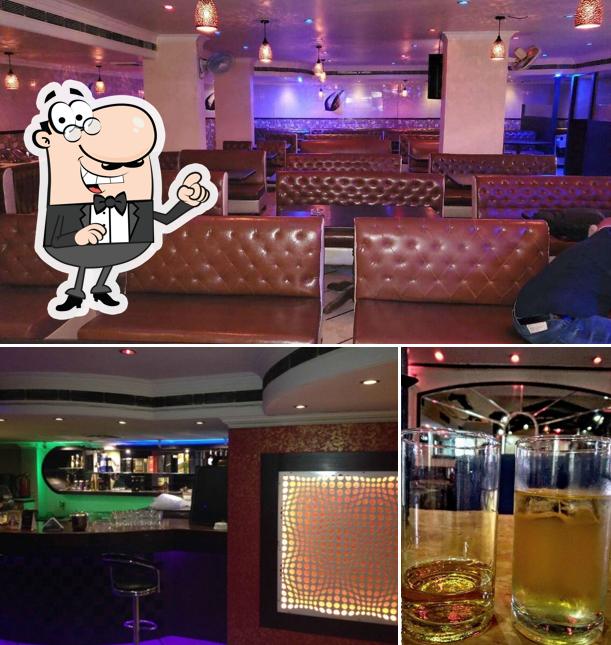 This is the photo showing interior and beer at Diamond Restaurant And Bar