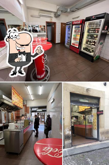 Gli interni di Doner Kebab