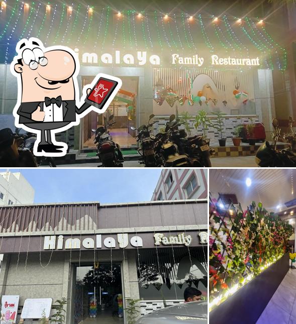 The restaurant's exterior and interior