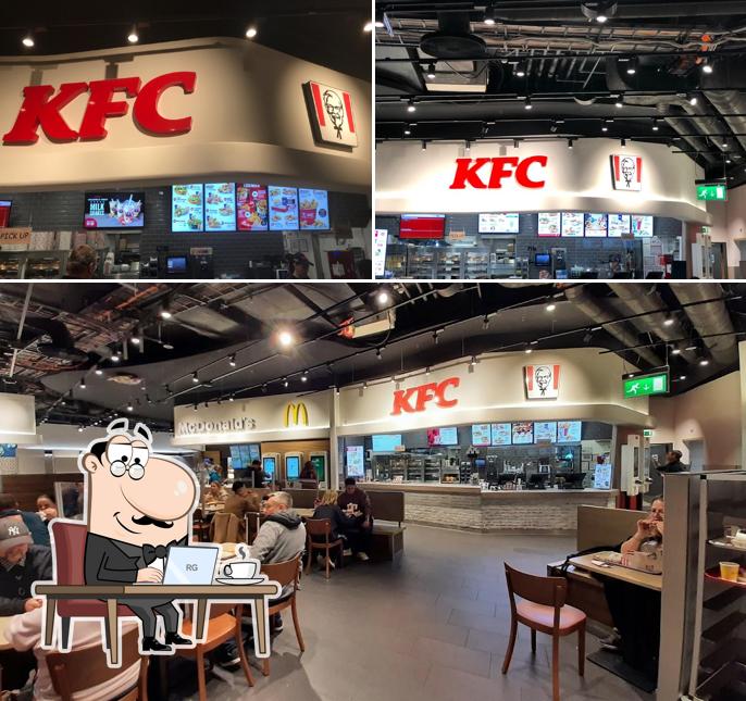 Dai un'occhiata agli interni di KFC