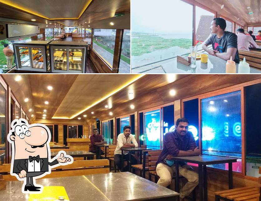 Check out how KTDC Foodie Wheels Cafe looks inside
