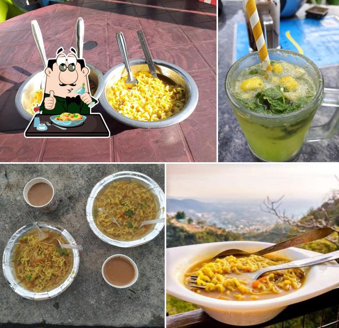 Macaroni and cheese at Kotal Maggie point