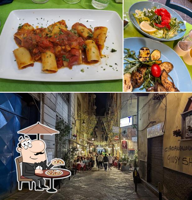 Gli esterni di Trattoria Scialapopolo