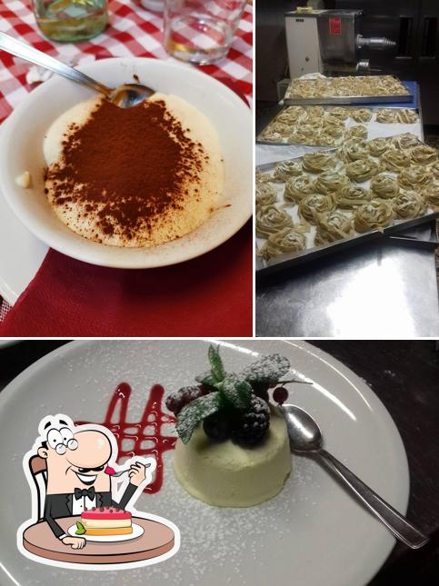 Agriturismo Tambor Giuliano Rota serve un'ampia gamma di dessert