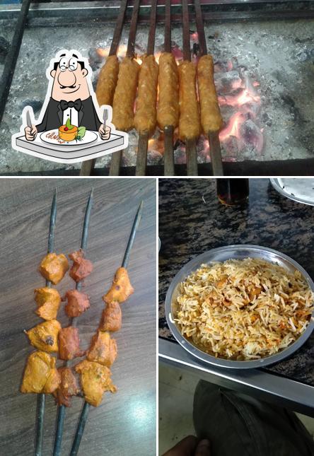 Meals at Aslam Biryani House