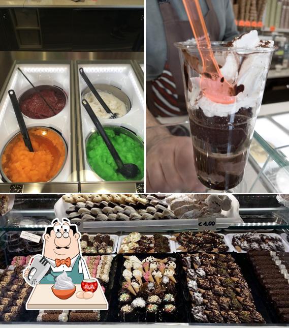 Gelateria pasticceria la bottega del castello offre un'ampia varietà di dolci