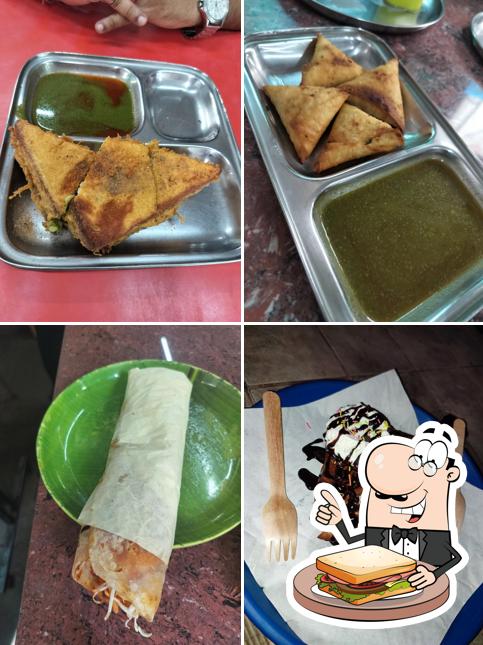 Grilled cheese sandwich at Govinda Snacks