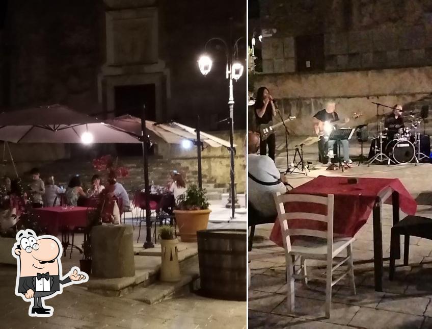 Gli interni di Il Mastio restaurant